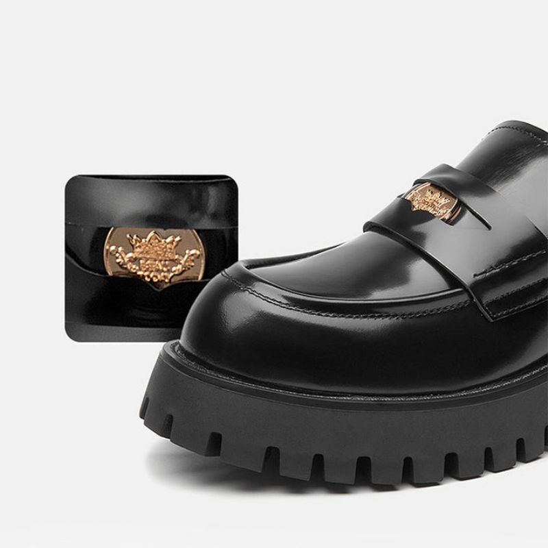 Estefany Platform Instappers Voor Dames - Zwart