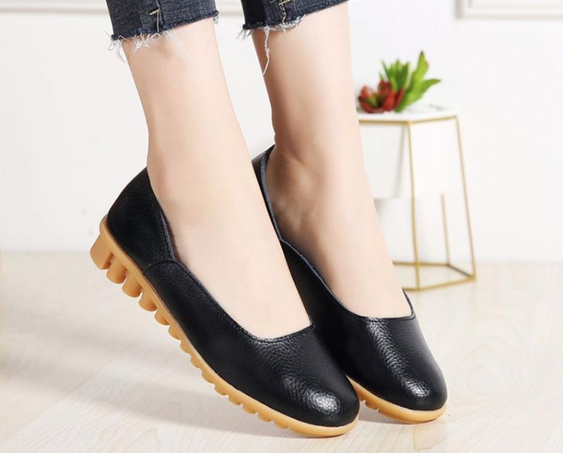Ester Loafer Zwarte Schoenen Voor Dames - Zwart