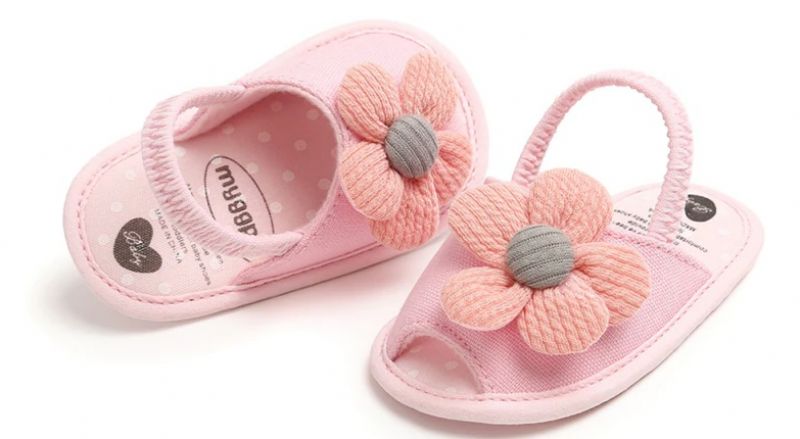 Esther Baby Meisjes Sandalen - Bordeauxrood