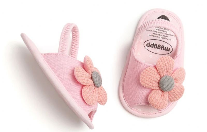 Esther Baby Meisjes Sandalen - Bordeauxrood