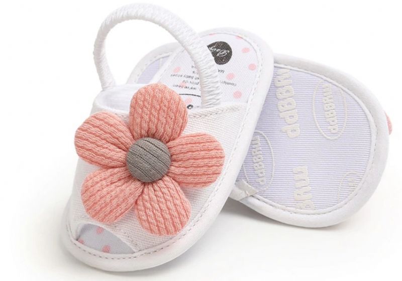 Esther Baby Meisjes Sandalen - Bordeauxrood