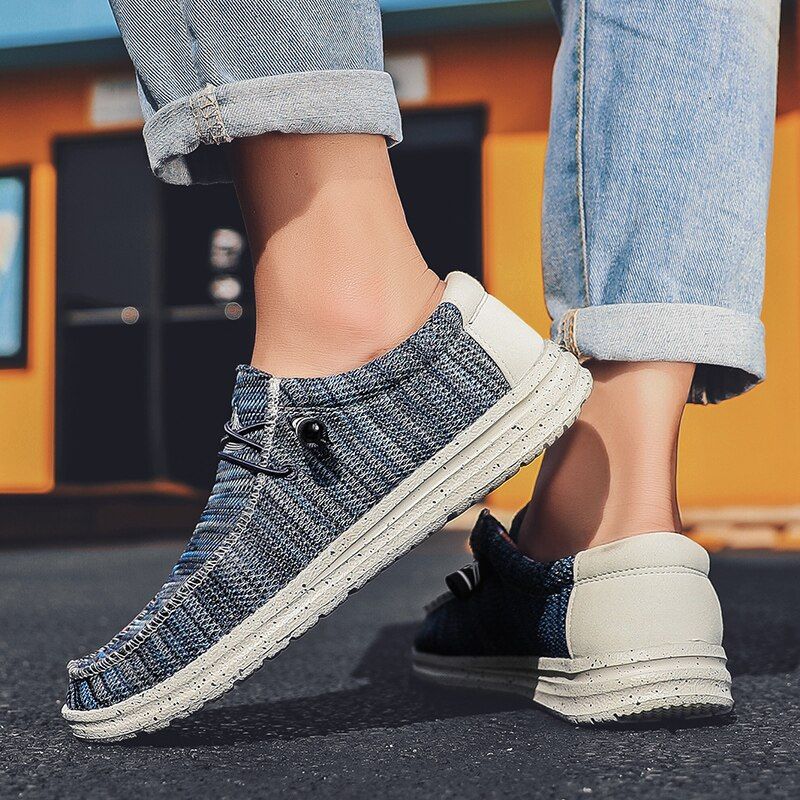 Esther Heren Loafers Mode Schoenen - Blauw