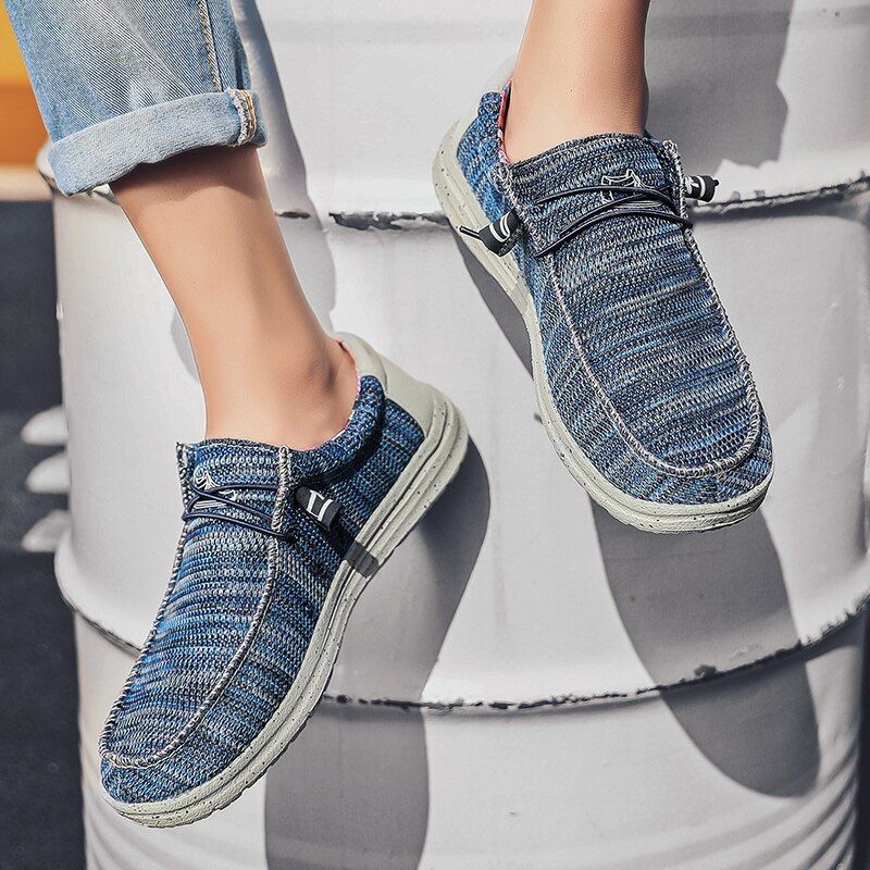 Esther Heren Loafers Mode Schoenen - Blauw