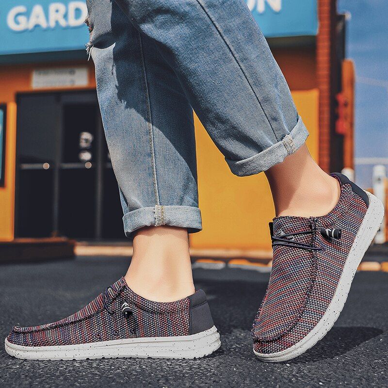 Esther Heren Loafers Mode Schoenen - Blauw