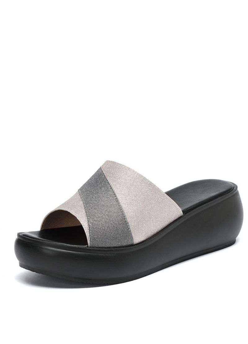 Esvet Dames Wedges Sandaal