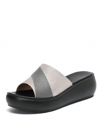 Esvet Dames Wedges Sandaal