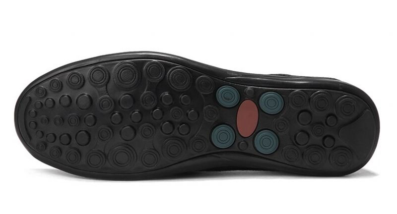Euder Heren Loafer Schoenen - Zwart