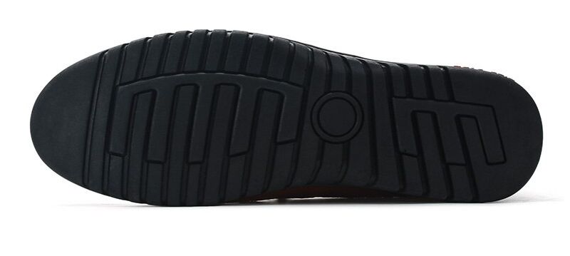 Euder Heren Luxe Loafers Schoenen - Bruin