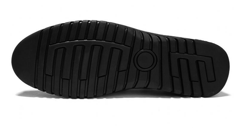 Euder Heren Luxe Loafers Schoenen - Zwart