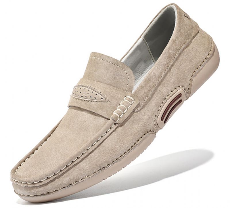 Euge Heren Loafer Schoenen - Beige