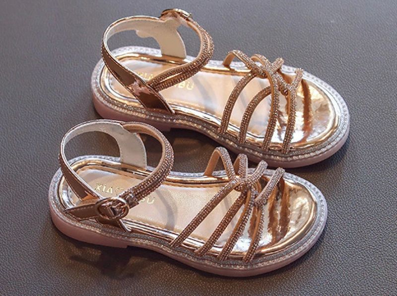 Evana Casual Sandaal Voor Meisjes - Zilver