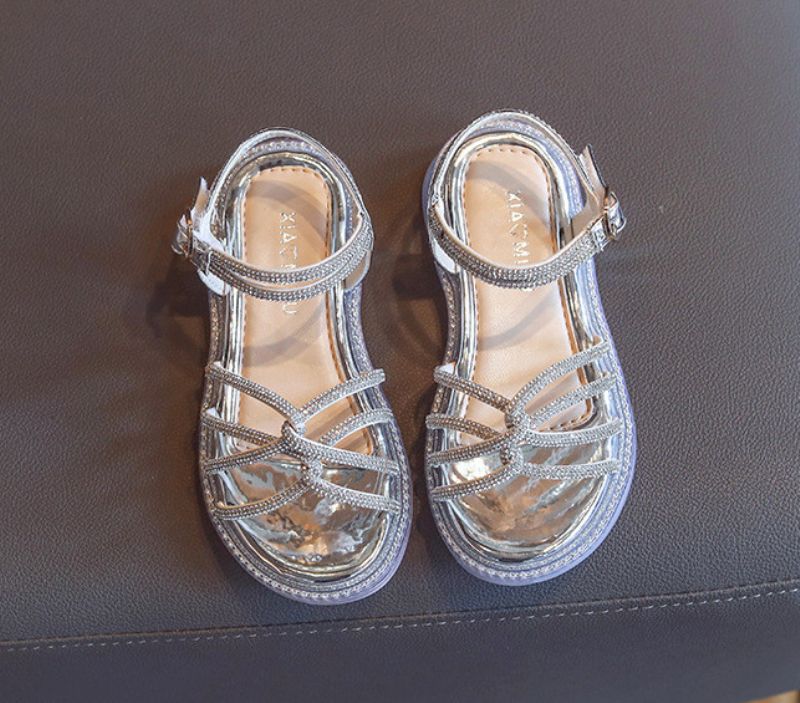 Evana Casual Sandaal Voor Meisjes - Zilver