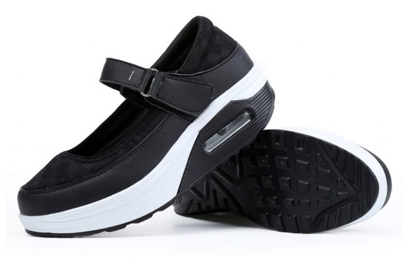 Evangely Dames Platform Schoenen - Grijs