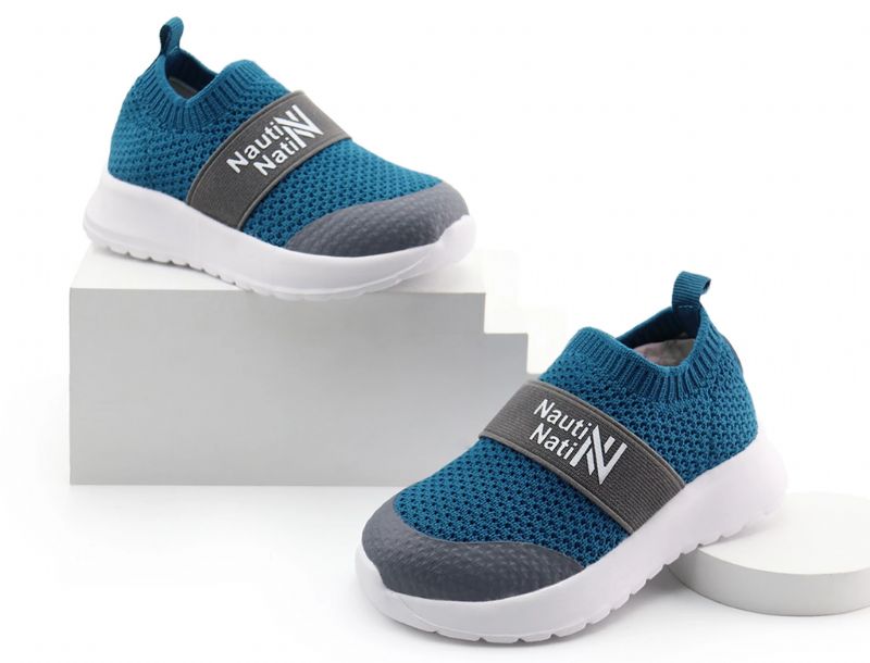 Evans Unisex Hardloopschoenen Voor Kinderen - Marineblauw