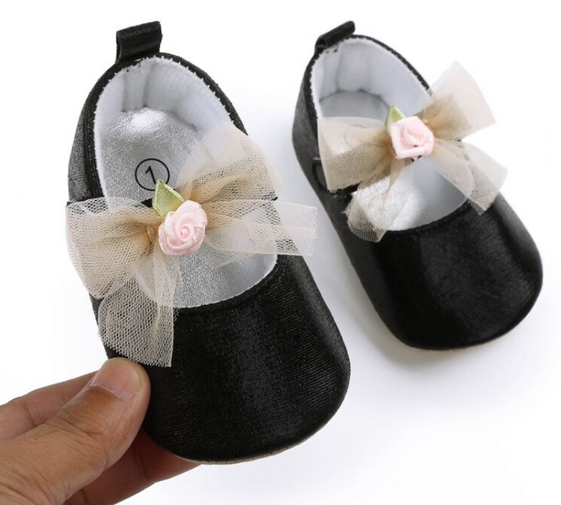 Evelin Baby Meisjes Platte Schoenen - Zilver