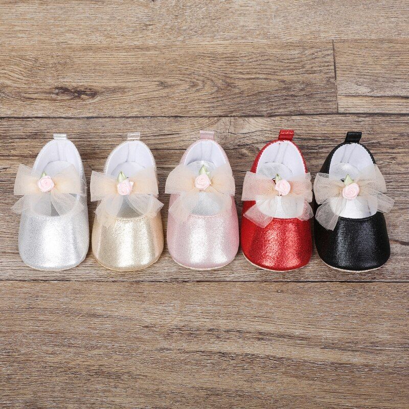 Evelin Baby Meisjes Platte Schoenen - Zilver