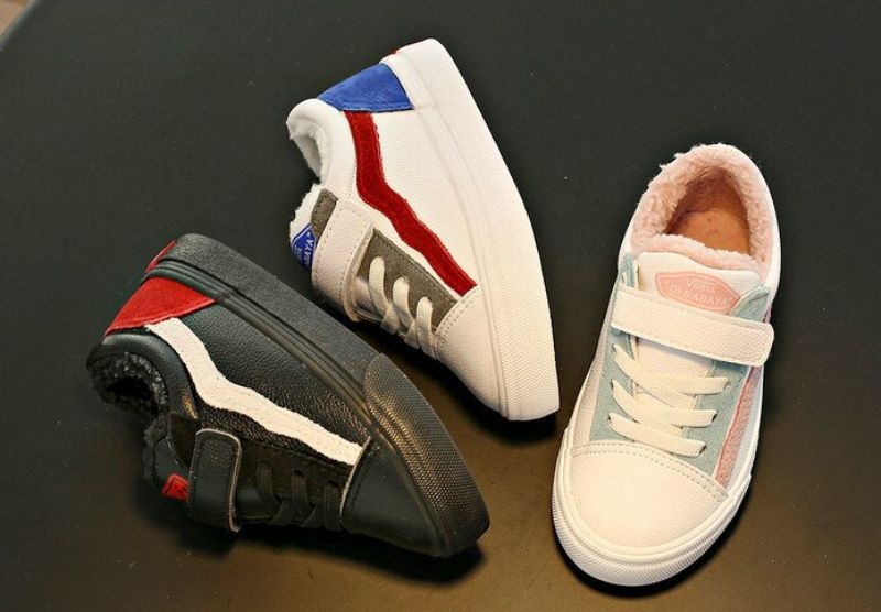 Everg Unisex Warm Sneaker Voor Kinderen - Blauw