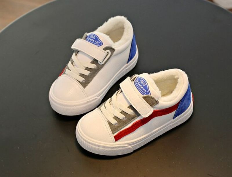 Everg Unisex Warm Sneaker Voor Kinderen - Blauw