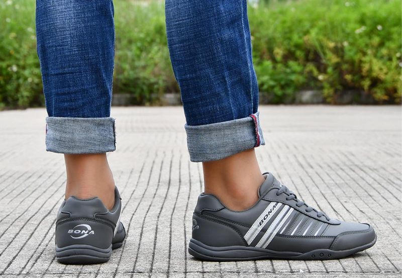 Everton Heren Casual Schoenen - Grijs