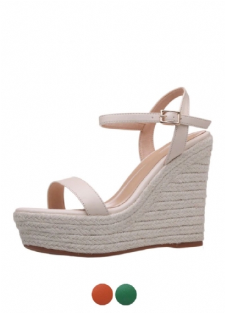 Evolet Dames Wedges Sandaal
