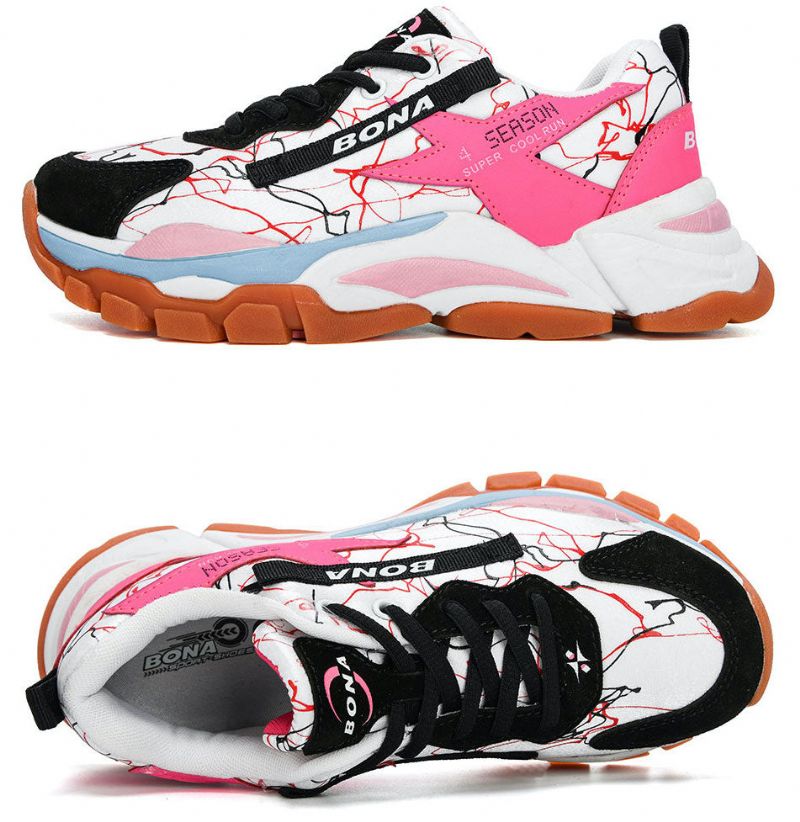 Ewry Dames Sneaker - Roze