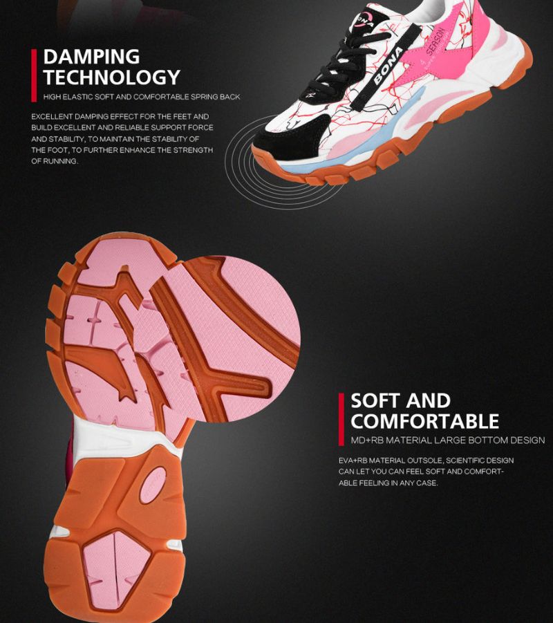 Ewry Dames Sneaker - Roze