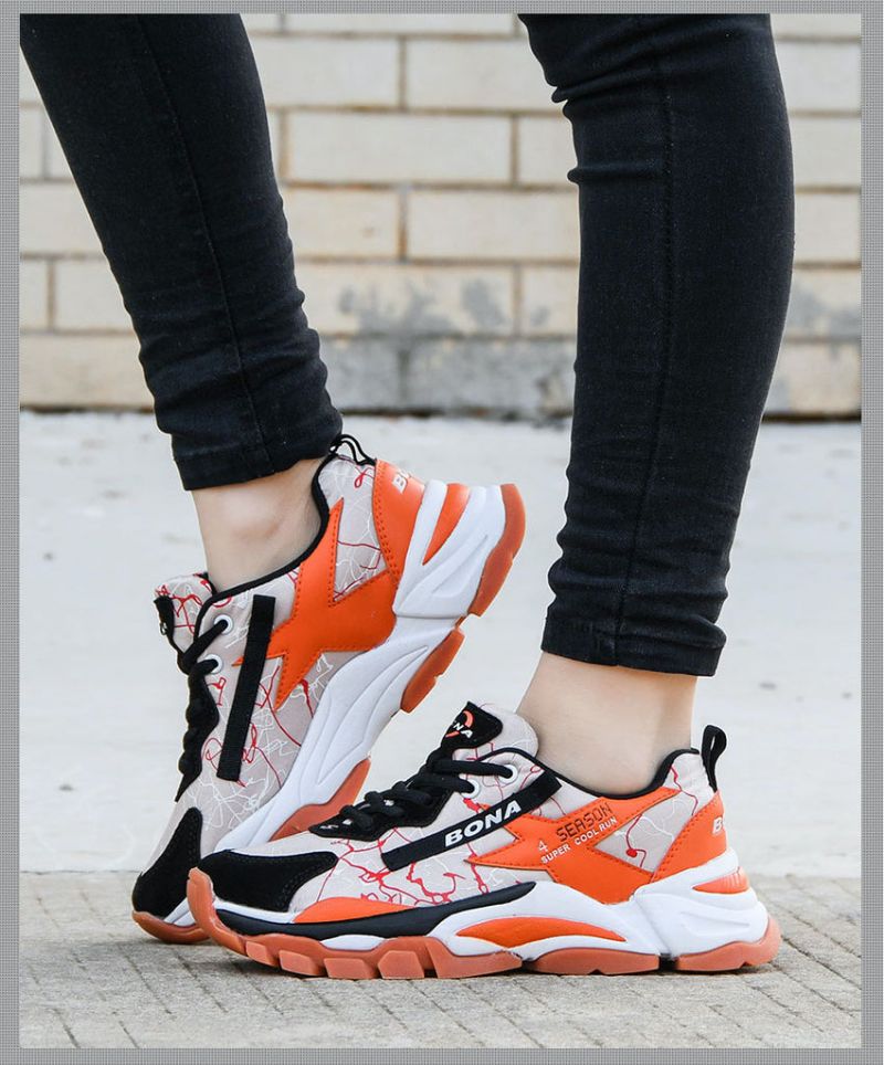 Ewry Dames Sneaker - Roze
