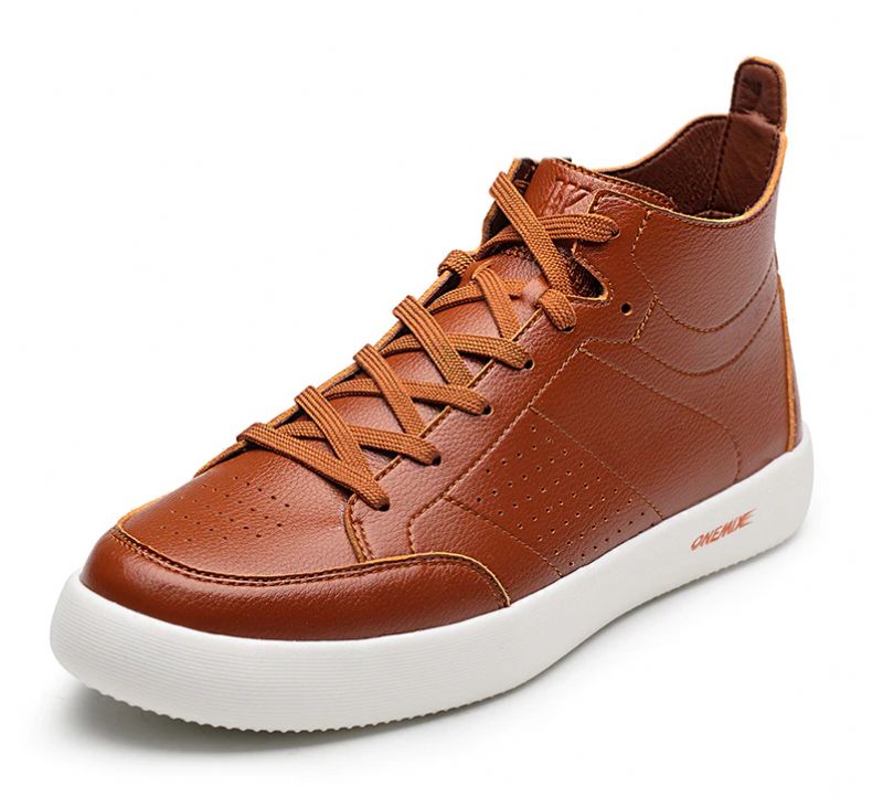 Ezzio Casual Sneakers Voor Heren - Bruin