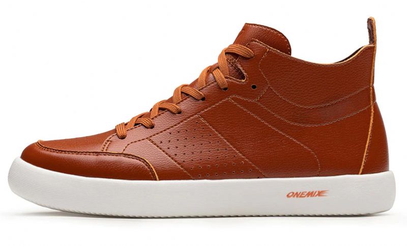 Ezzio Casual Sneakers Voor Heren - Bruin