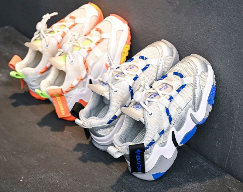 Fabian Jongens Hardloopschoenen - Blauw