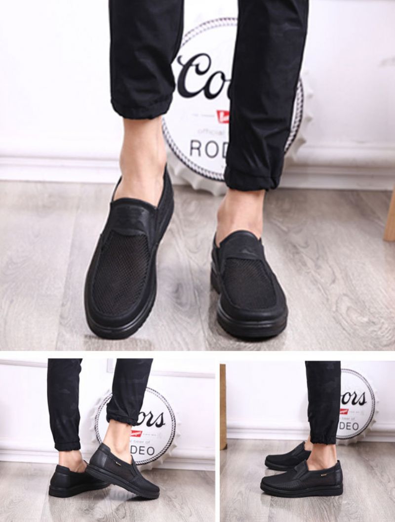 Fabiolo Heren Loafer Casual Schoenen - Zwart
