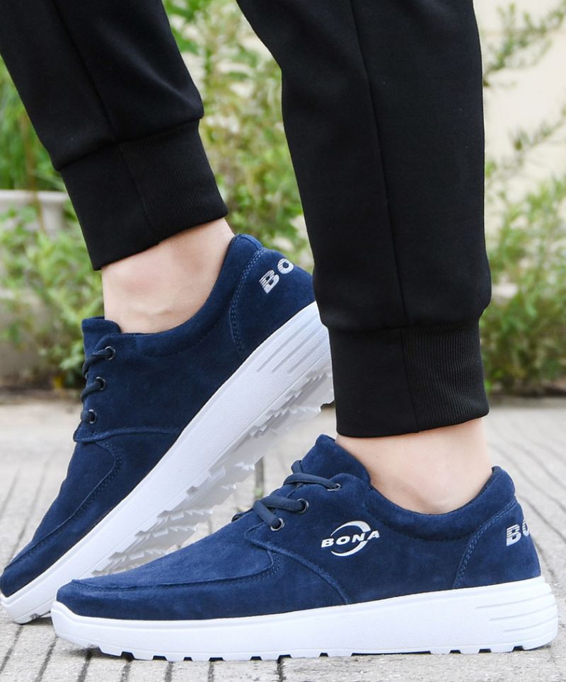 Fabrizio Heren Klassieke Sneakers - Bruin