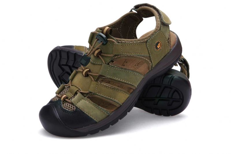 Fabrizio Heren Zomer Sandalen - Bruin