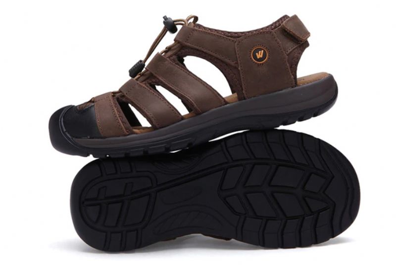 Fabrizio Heren Zomer Sandalen - Bruin
