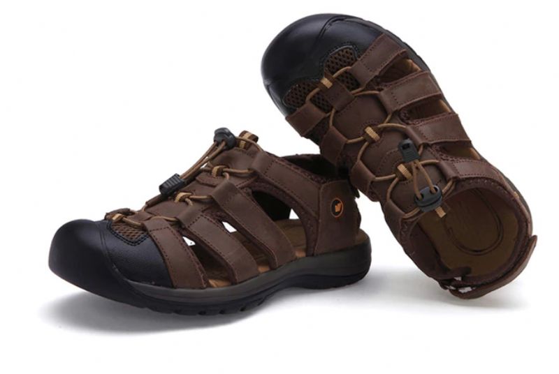 Fabrizio Heren Zomer Sandalen - Bruin