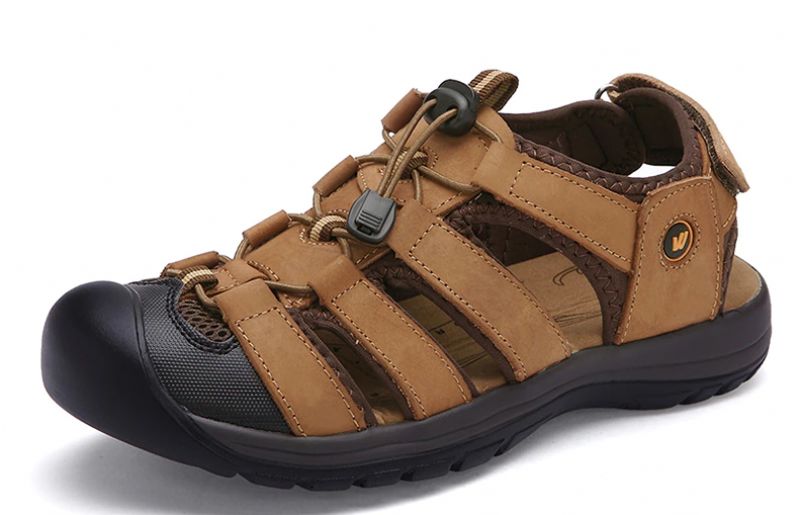 Fabrizio Heren Zomer Sandalen - Bruin
