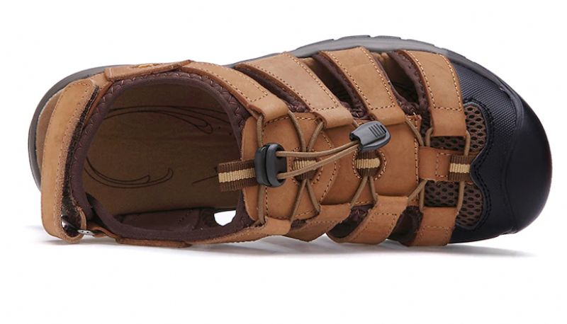 Fabrizio Heren Zomer Sandalen - Bruin