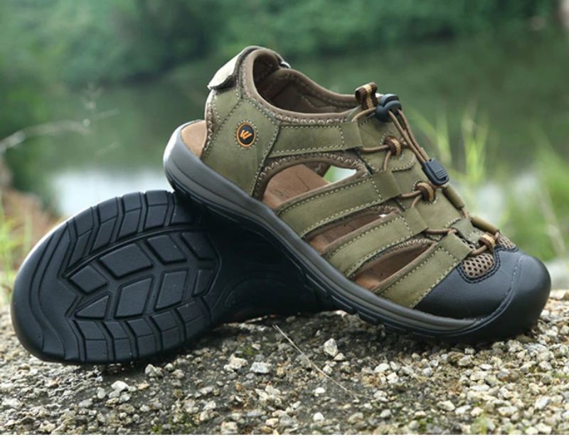 Fabrizio Heren Zomer Sandalen - Bruin