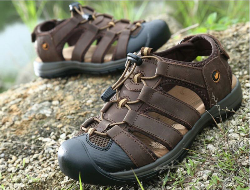 Fabrizio Heren Zomer Sandalen - Bruin