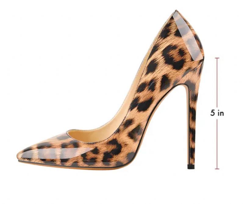 Fanny Dames High Heel Party Pumps - Bruin 5 in