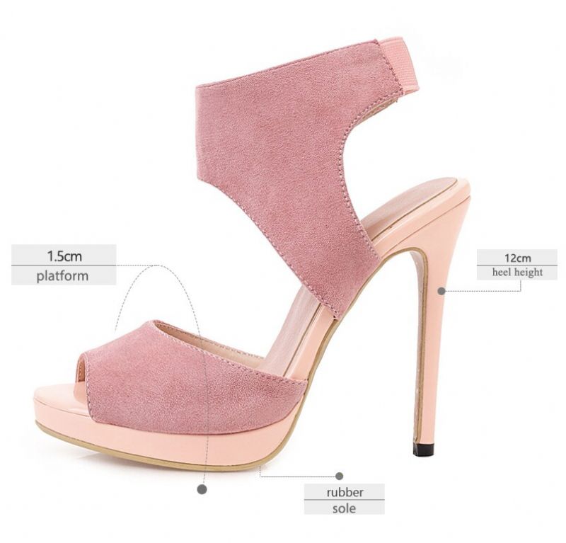 Farra Dames Hakken - Roze
