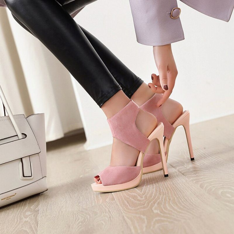 Farra Dames Hakken - Roze