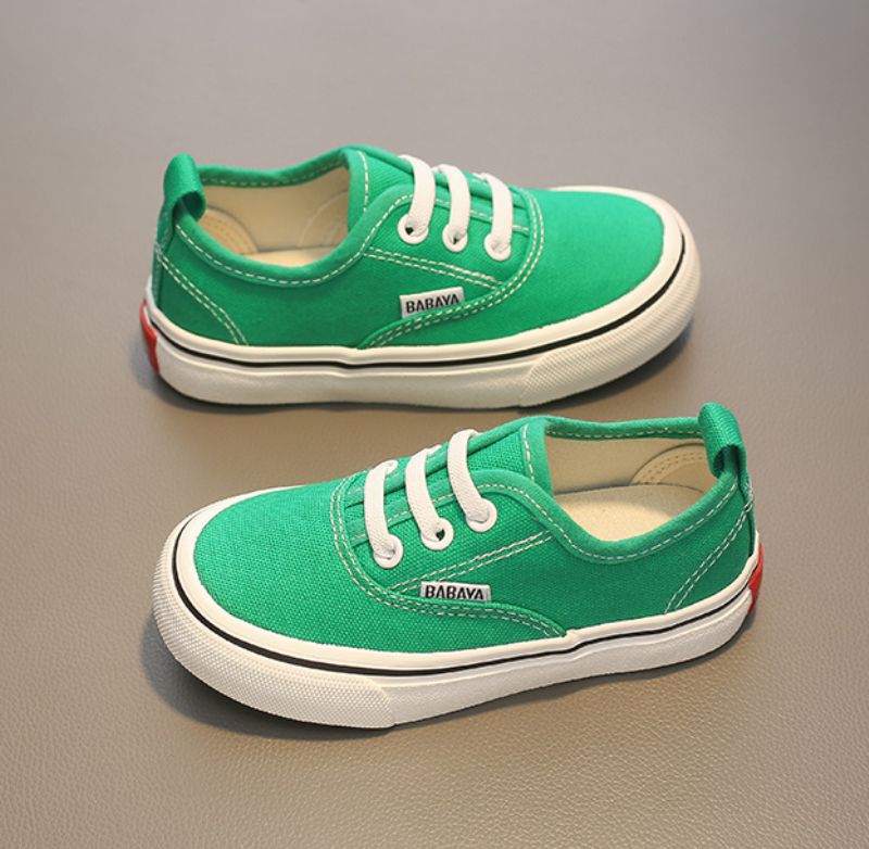 Farrer Unisex Kinder Casual Sneaker - Groen