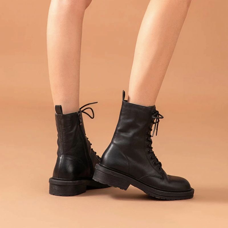Farzana Dames Boots Enkelhoogte - Zwart