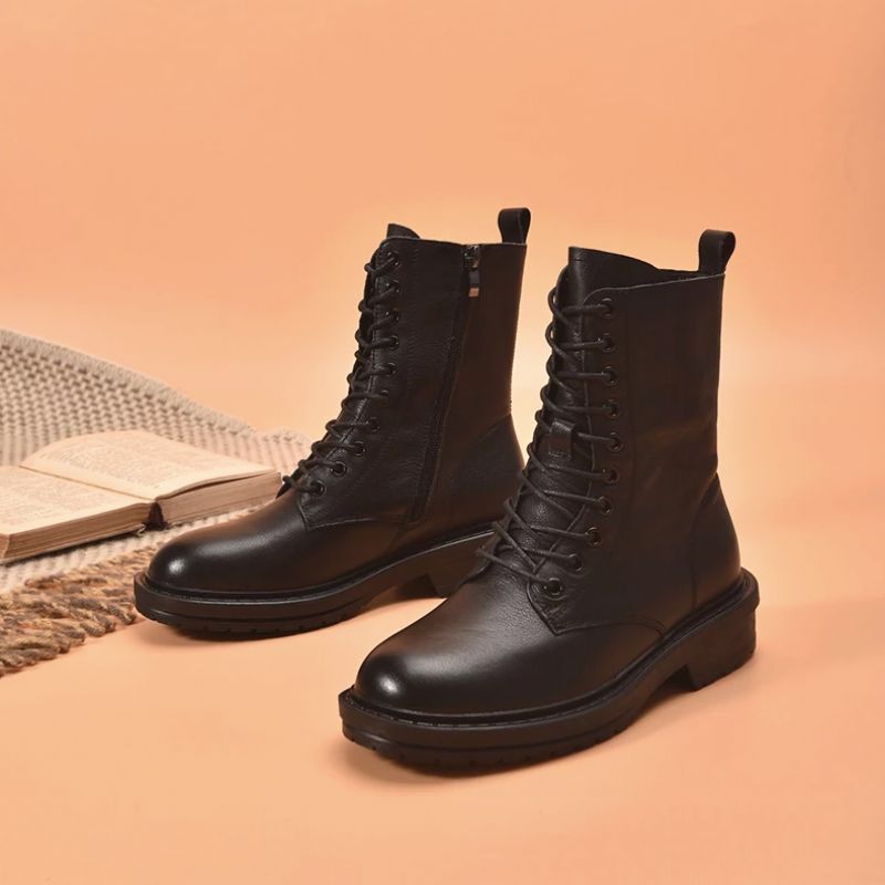 Farzana Dames Boots Enkelhoogte - Zwart