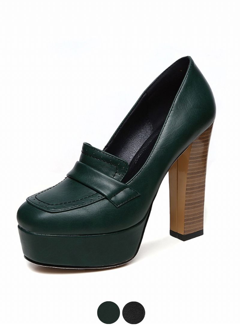 Fausta Dames Hoge Hakken Pump Schoenen