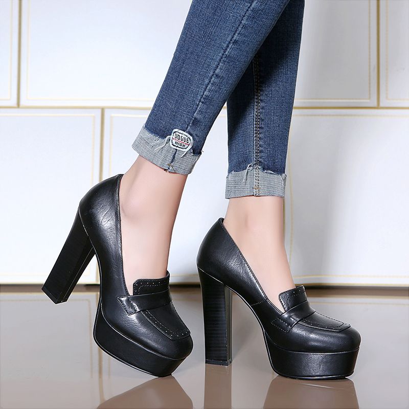 Fausta Dames Hoge Hakken Pump Schoenen - Groen