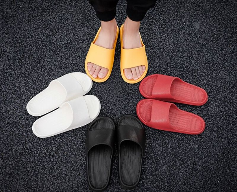 Favi Heren Indoor Sandalen - Wit