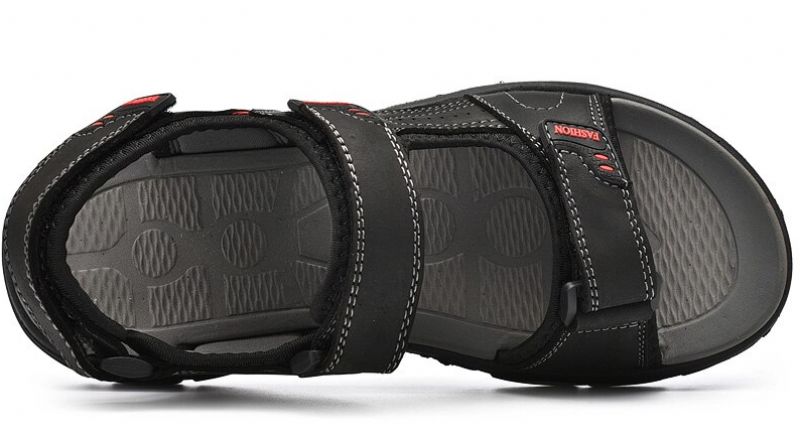 Fazio Heren Comfortabele Sandalen - Zwart