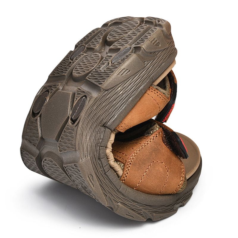 Fazio Heren Comfortabele Sandalen - Zwart